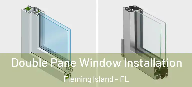  Double Pane Window Installation Fleming Island - FL