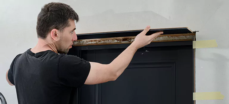 Wood Door Hole Repair in Fleming Island, FL