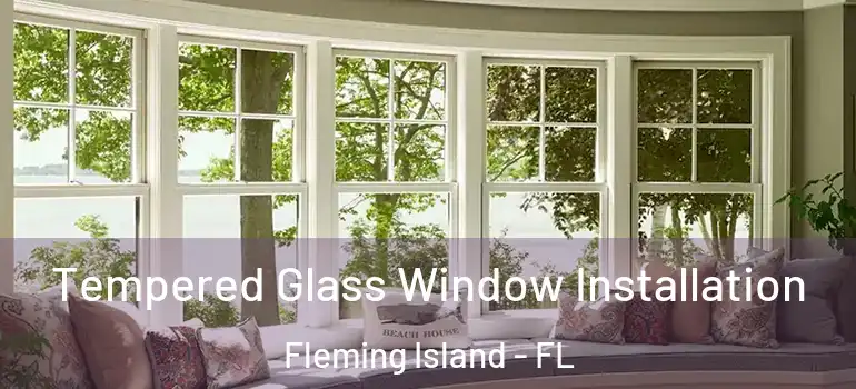  Tempered Glass Window Installation Fleming Island - FL